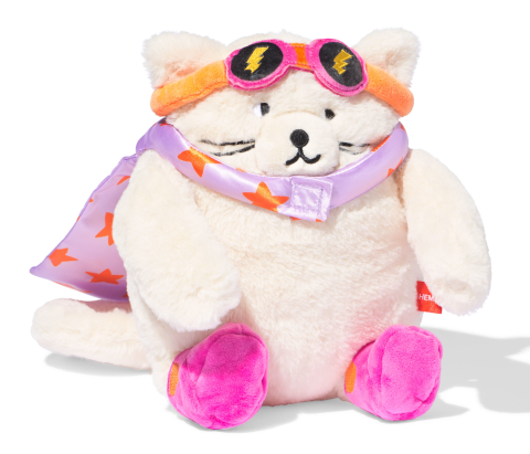 HEMA: Cat Hero Plushie Plush Animal 15100382