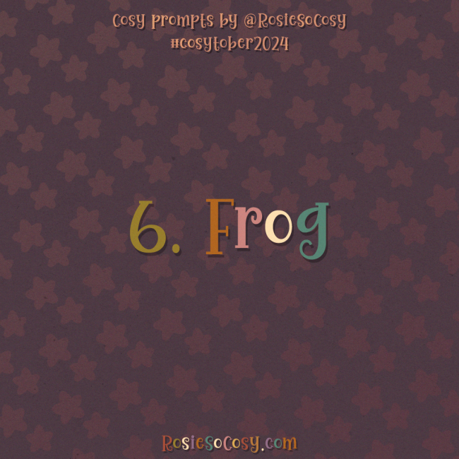 Cosytober 2024, day 6: Frog 