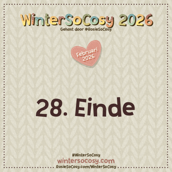 WinterSoCosy 2026 Februari Dag 28: Einde